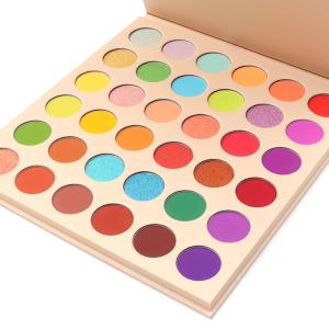 China Luminous Multi Color Eyeshadow 140g Waterproof Last Long Coloring wholesale