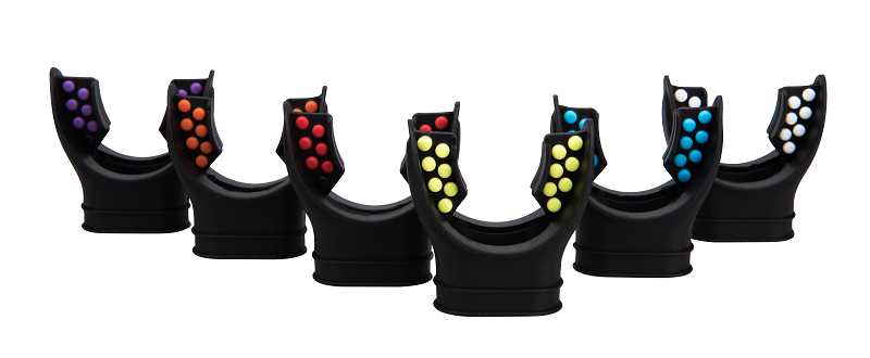 Colorful Small Silicone Scuba Regulator Mouthpiece For Professional Diving