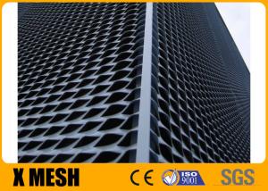 China Thickness 2mm SS Expanded Metal Cladding PVC Coated Polishing wholesale
