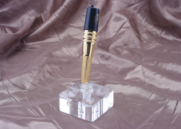 Clear Silicone Tattoo Gun Holder , Rotary Tattoo Drawing Pen Holder