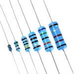 1/8W 1/4W 1/2W 1W 2W 3W 5W 1k resistor 1% metal film resistor