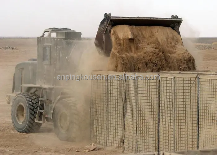 Payment Term TT/Western Union Heavy Duty Geotextile Defensive Barrier Containment Walls