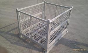 China Transportation Storage Cages On Wheels Silver Custom Color Stainless Steel wholesale