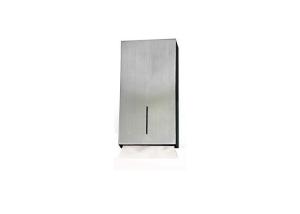 China Silver Color Kitchen Towel Dispenser Stainless Steel 10cm x 10cm Paper Size wholesale