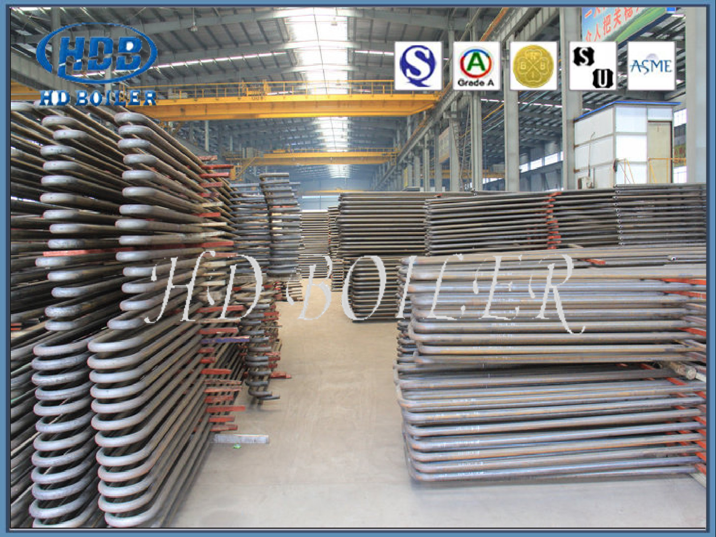 Power Station Superheater And Reheater Natural Circulation