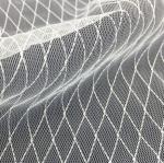 20D nylon lace diamond Mesh cloth for women's dress
