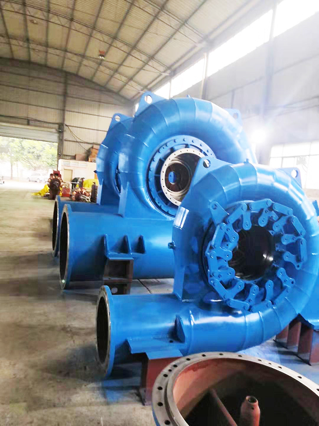 Vertical or Horizontal Installation 450-1000RPM Francis Turbine Generator with Automatic Control