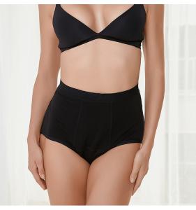 China 4 Layers Leak Proof Heavy Days tummy control period panties High Waist postpartum Waterproof wholesale