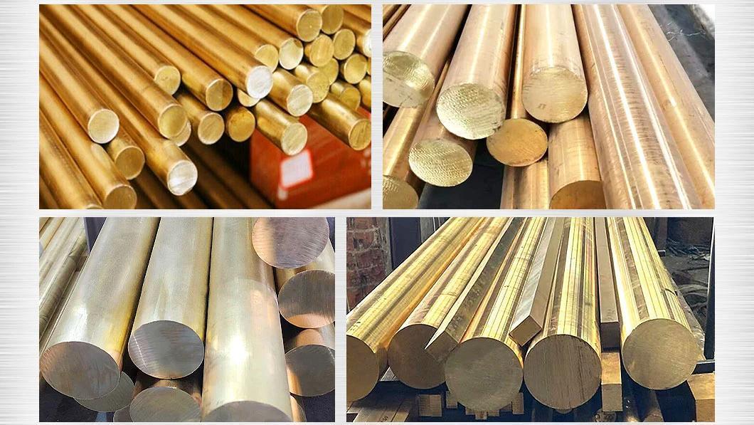 C12200 C18980 Edge Closing 99.9% 99.95% C10100 Copper Rod 8mm Brass Rod Copper Round Bar
