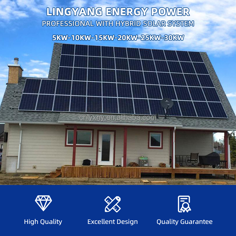 Photovoltaic Hybrid Solar Energy System Balcony Energy Electric Solar System