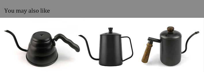 Professional Brewing Kettle Coating Slow Pour Kettle Coffee Customized Size