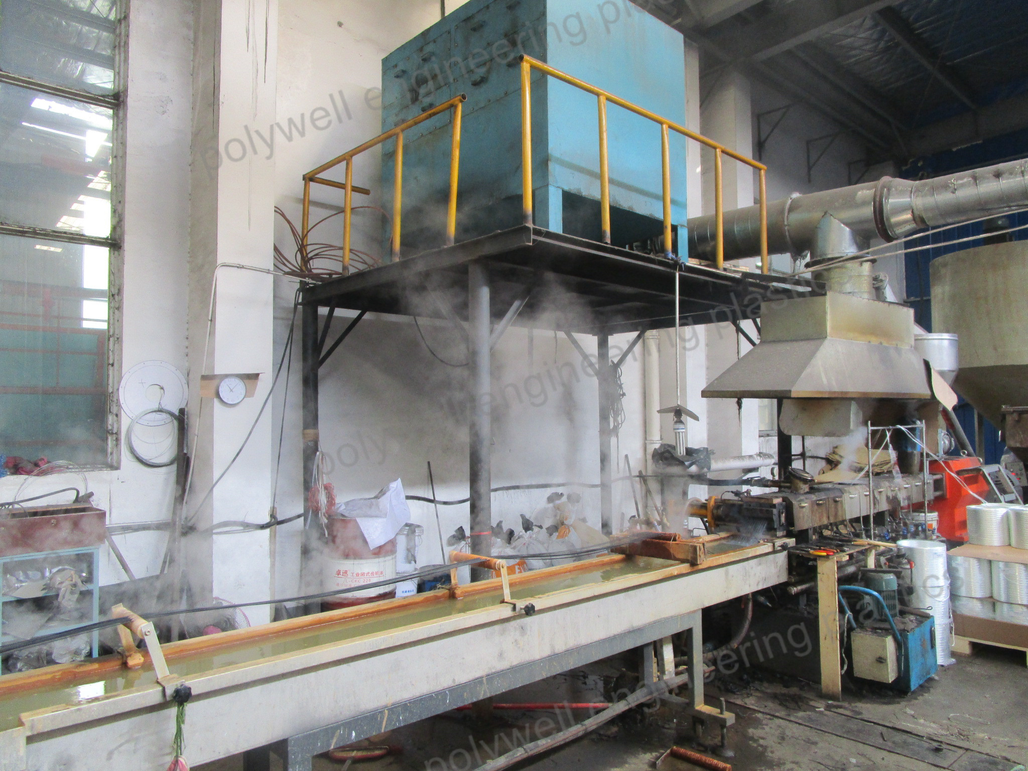 Virgin/Recycled PA6 Pellets PA66 Granules Plastic Pellet Making Machine