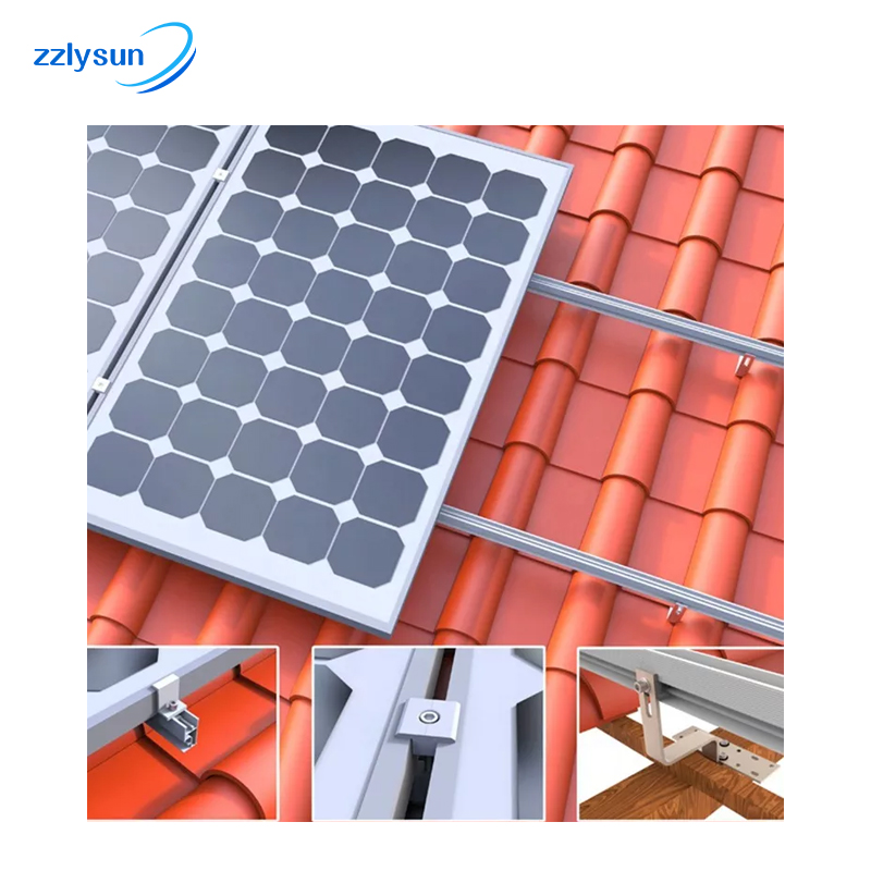 Hybrid Solar Panel Power System Portable Power Lead Aid Battery Kit 5KW
