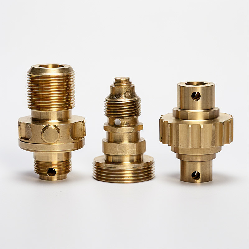 CNC Brass Turned Parts CNC Lathe Turning Services Precision Machining For Aerospace Parts