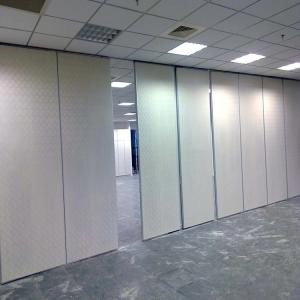 China Banquet Hall Soundproof Partition Wall With Aluminium Frame Soundproof Office wholesale