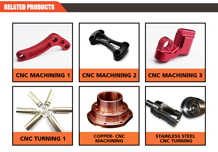 OEM Red Precision CNC Machining , Rapid CNC Machining Steel Brass Material