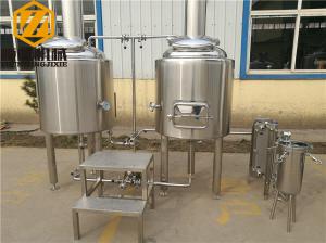 China Economical Beer Craft Brewing Equipment Low Noise 1.5mm Dimple Plate Cooling Jacket wholesale