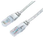 RoHS Slim Flat 24AWG Cat6 Crystal End RJ45 Jumper Cable