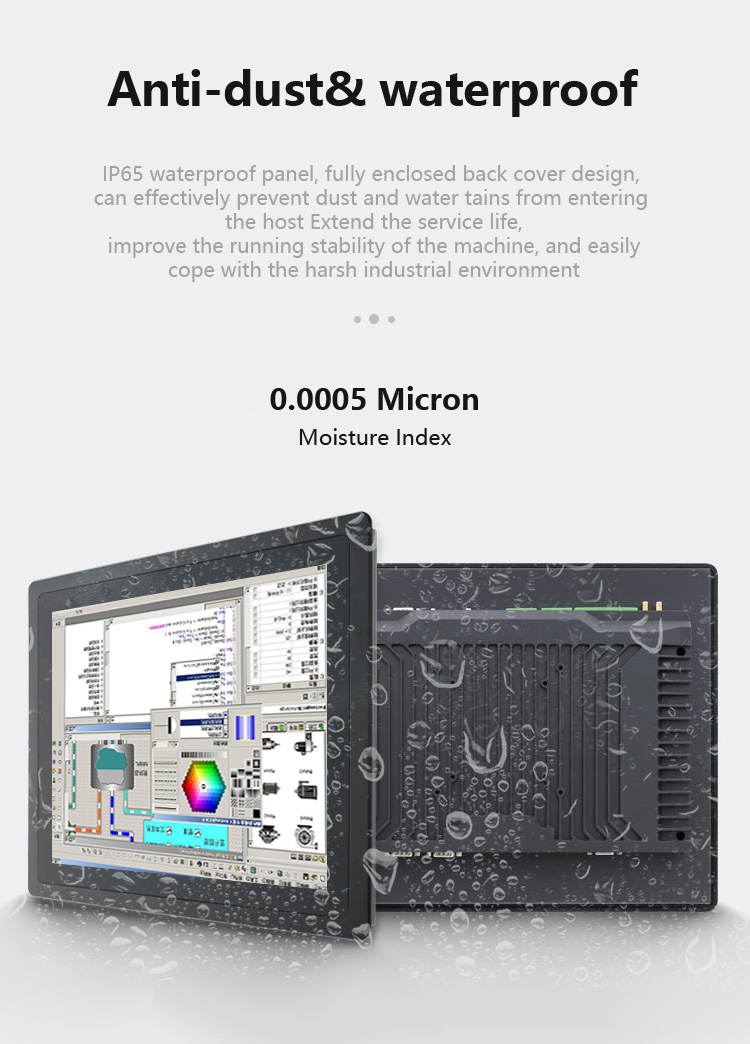 12.1 Inch Win i3 i5 Aluminum Industrial PC Touch Screen All in One Mini Tablet PC Fanless