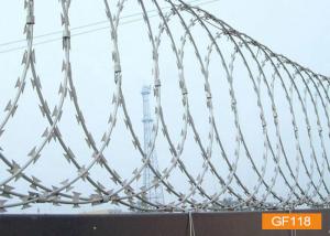 China Industry Grade Galvanized Razor Barbed Wire 2.5mm wholesale