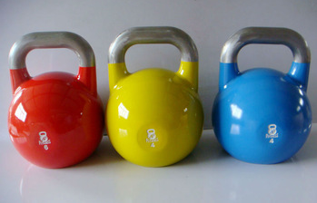Powder Coated Cast Iron Free Weight Kettlebell Pro Kettlebell 9lb-70lb