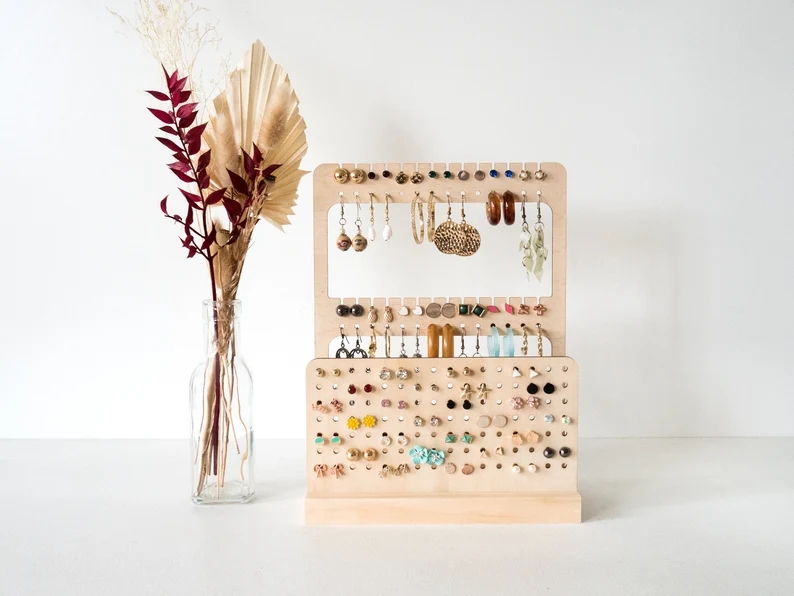 Jewellery Organiser Stand Stud Earring Holder Earring Holder Stand Jewellery Display Stand Jewellery Holder