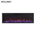 2040mm 80inch Freestanding Remote Control Electric Fireplace Energy-Saving