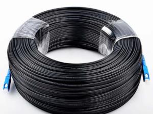 China Flame Retardant Fiber Optic Network Cable ,FTTH Fiber Drop Cable 9.2±0.5um Mode Field Diameter wholesale