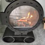 European Indoor Freestanding Wood Burning Hanging Stove Fireplace