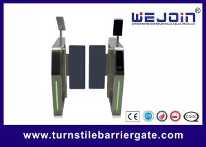 China 304 Stainless Steel Pedestrian Turnstile Gate 0.2 Second Opening Speed wholesale