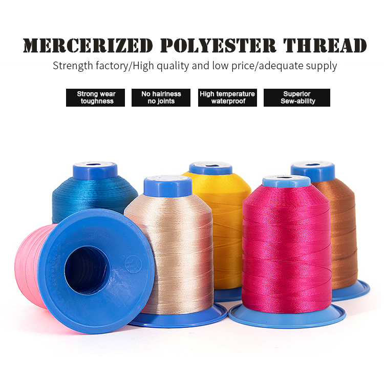 Customized V69 Tex 70 210D/3 69 Nylon Sewing Thread for Leather Craft Sample Send