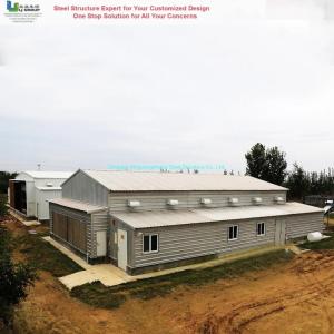 China Precision Steel Structure Poultry House Galvanized Steel High Load Bearing wholesale