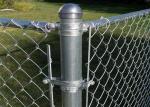 Hot Dipped Galvanized 50 Ft Of Chain Link Fence Zinc Coated Wire Diamond Farm