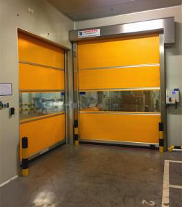 China High Wind Resistant Industrial High Speed Door With Insulation wholesale