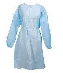 China Blue Disposable Isolation Gown Multipurpose For General Medical Supplies wholesale