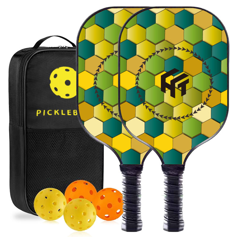 Custom Pickleball Paddle with Graphite Carbon Fiber and Honeycomb Core USAPA Approved