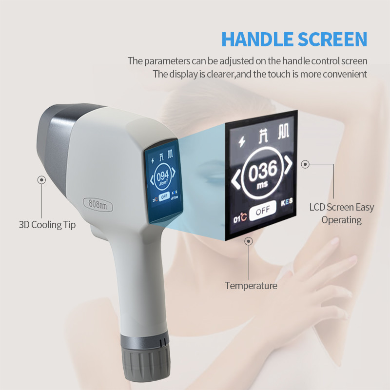 50kg OEM 808nm Diode Laser Hair Removal 1-10hz Frequency