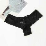 G-String 4XL 5XL Nylon Black Knickers Lace Sexy Women Underwear Knickers