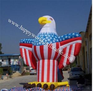 China Giant inflatable eagle, with American flag theme wholesale