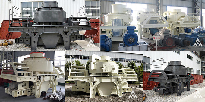 parts manual for vsi 7611 crusher from Zhongxin machinery Tertiary Crusher sand making machine