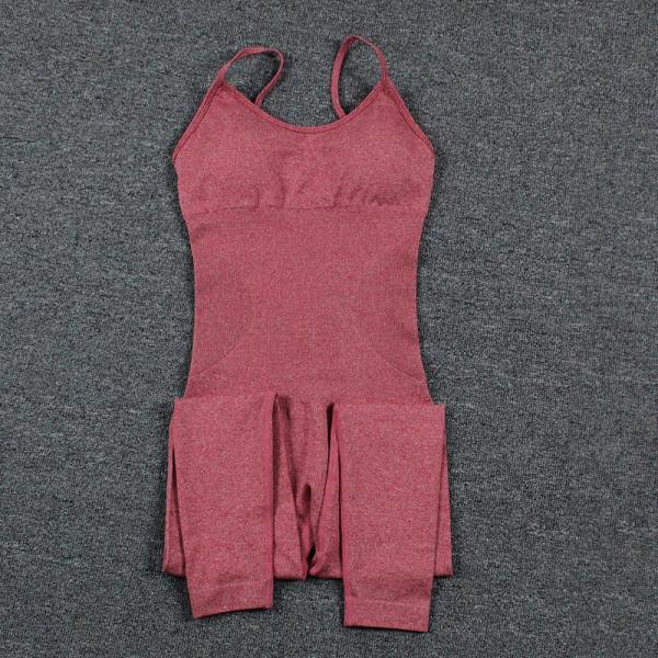 Support 7 Days Sample Order Lead Time HEXIN Fitness Women Yoga Wear Jumpsuit Gym Sets