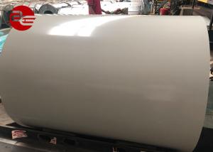 China White PPGI Prepainted Galvanized Steel Coil 0.12mm - 2.0mm Thickness wholesale