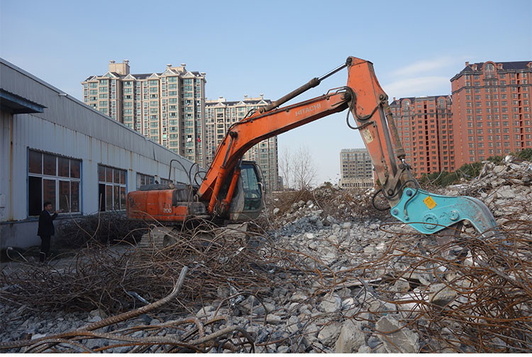 BEIYI hydraulic shear excavator pulverizer HC series demolition tool mechiainal concrete demolition pulverizer