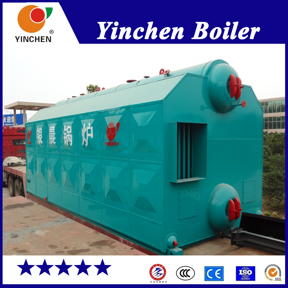 Yinchen Brand Factory Price Chain Grate Industrial Horizontal Coal Fired Steam Output Biomass Boiler