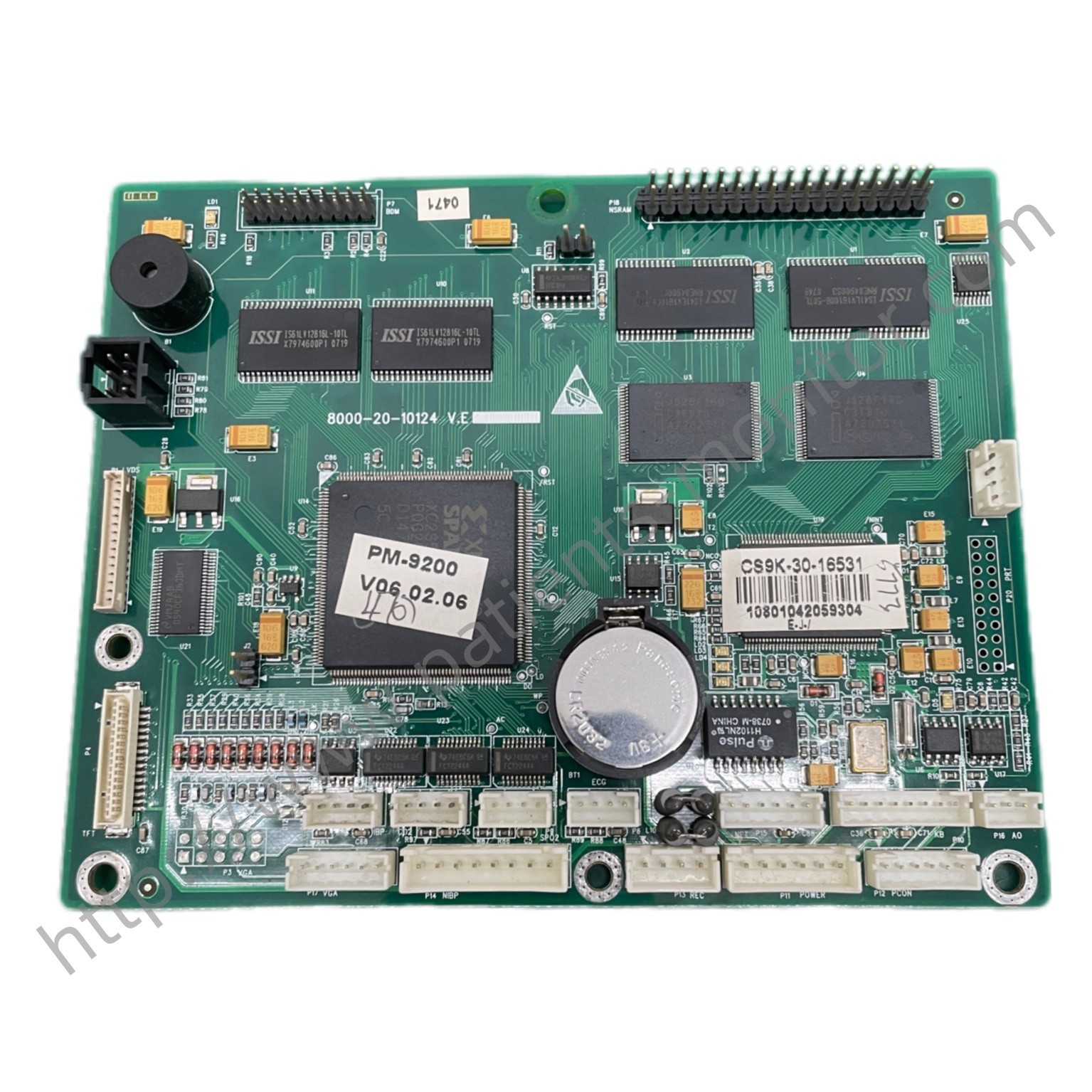 Mindray PM8000 Patient Monitor Mainboard 8000-20-10124 V.E E305654 Motherboard Medical Device Parts