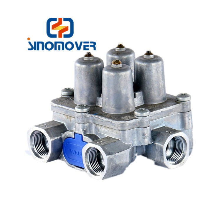 Original SINOTRUK HOWO Truck Four Circuit Protection Valve WG9000360523