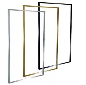 China Top Sale Silver Gold Rose Black Anodizing Metal Photo Frame Brushed Aluminium Frame For Photo/Picture Frame wholesale