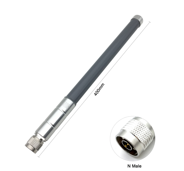 40cm Long Outdoor Fiberglass Antenna 470MHz 510MHz VHF LoRa OEM ODM