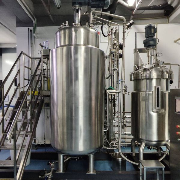 1500L Reactor Stainless Steel Mechanical Stirring Bioreactor BLBIO 1500SJA Industrial Bioreactor Probiotic Fermentation Tank