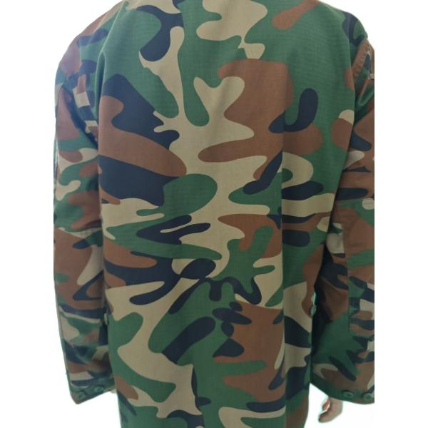 BDU Military Uniform Outdoor Combat Uniform Camouflage Utility Jacket 4 Pocket Tactical Military Jacket